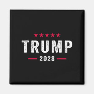 Trump 2028 Shirt Abstimmung Donald Trump 28 Magnet
