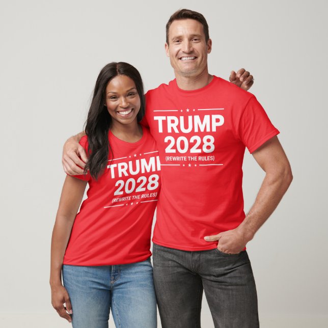 Trump 2028 T - Shirt - Die Regeln neu schreiben (Unisex)
