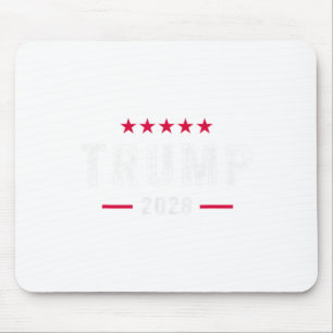 Trump 2028 T-Shirt Wähle Donald Trump 28 Mousepad
