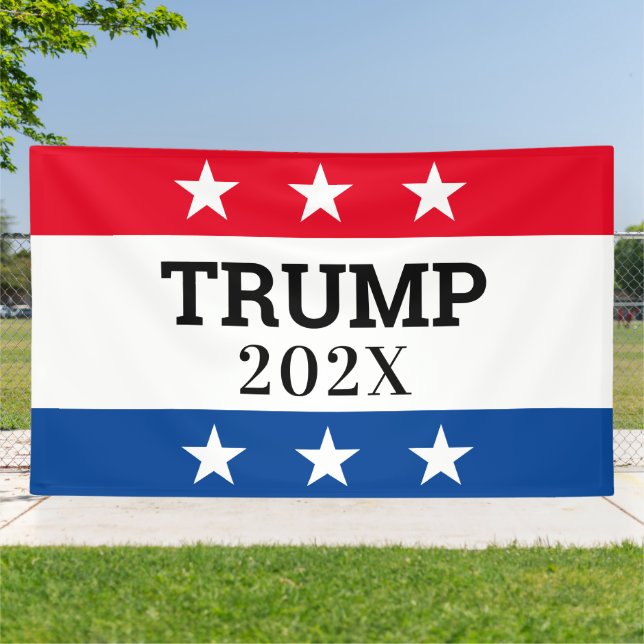 Trump 202X Banner (Außenbereich)