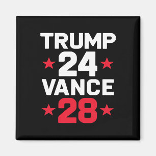 Trump 24 Vance 28 2024 Donald Trump J.d. Vance 202 Magnet