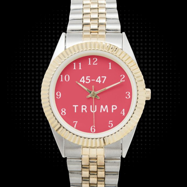 Trump 45-47 armbanduhr (Von Creator hochgeladen)