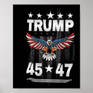 Trump 45 47 (hinten) poster