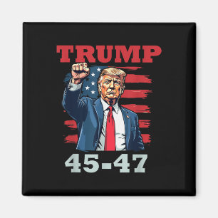 Trump 45-47 kühne Präsidentschaftsgestaltung für T Magnet