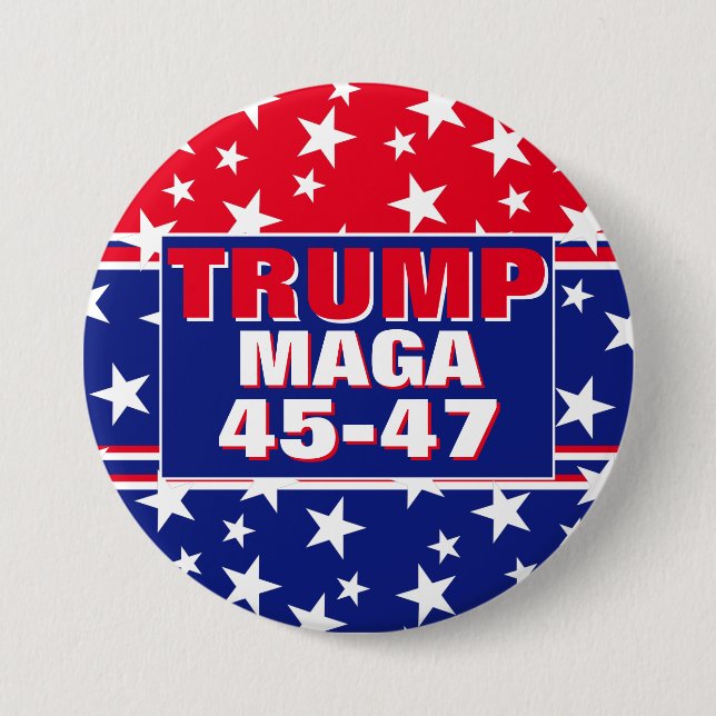 TRUMP 45-47 MAGA BUTTON (Vorderseite)