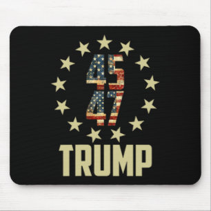 Trump 45 47 Mega Potus Mousepad