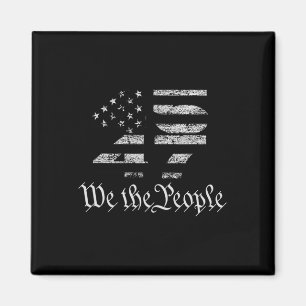 Trump 45-47 Mega US Flag 2024 Präsidentschaftswahl Magnet