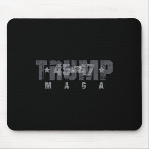 Trump 45-47 Mega US-Flagge 2025 Präsidentschaftswa Mousepad