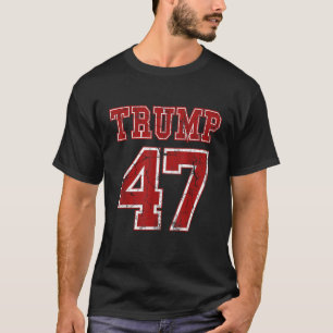 Trump 45 47 Nimmt Amerika zurück Präsident Trump 2 T-Shirt