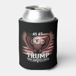 Trump 45. 47. Präsident Flag 2025 Adler Amerika Dosenkühler