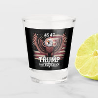 Trump 45. 47. Präsident Flag 2025 Adler Amerika