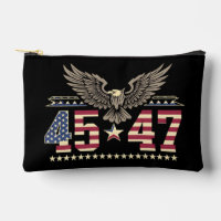 Trump 45 47 Vintage amerikanische Adlerflagge
