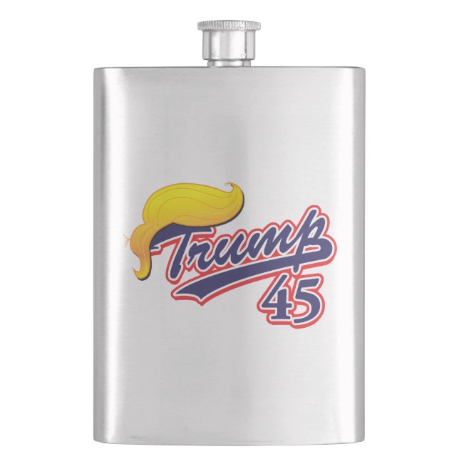 Trump 45 flachmann (Vorderseite)