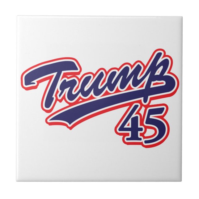 Trump 45! fliese (Vorderseite)