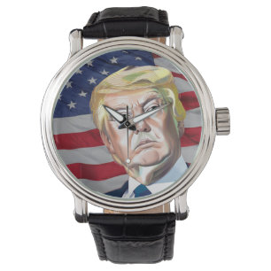 Trump 45. Präsident der USA - Geschenk Armbanduhr