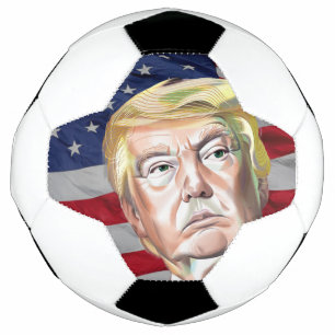 Trump 45. Präsident der USA - Geschenk Fußball
