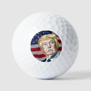 Trump 45. Präsident der USA - Geschenk Golfball