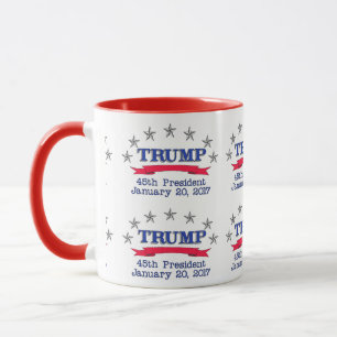 Trump 45. Präsident Tasse