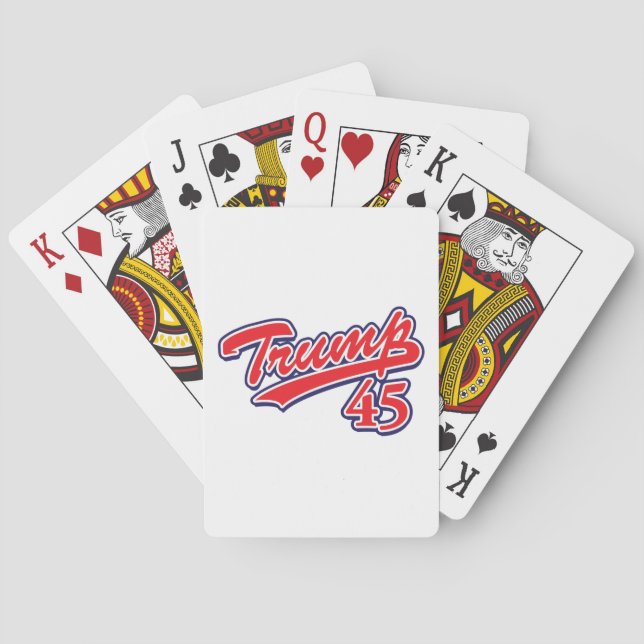 Trump 45! spielkarten (Rückseite)