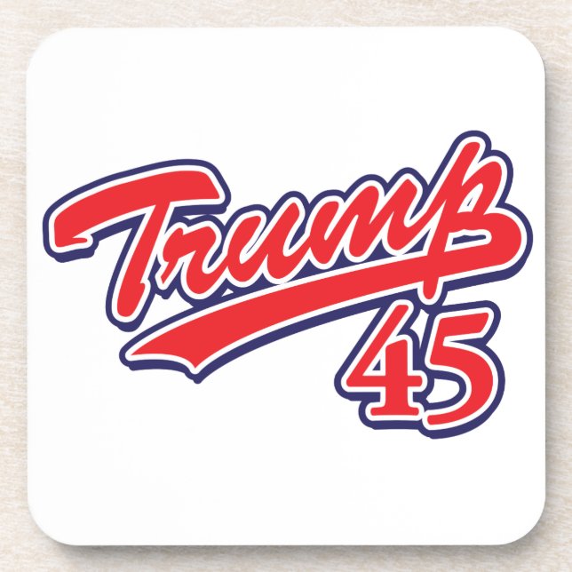 Trump 45! untersetzer (Vorderseite)