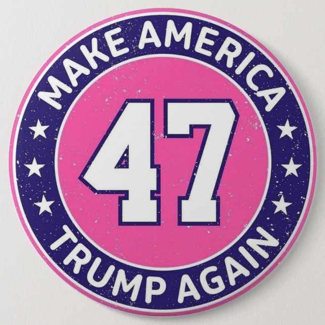 Trump 47 button (Vorderseite)