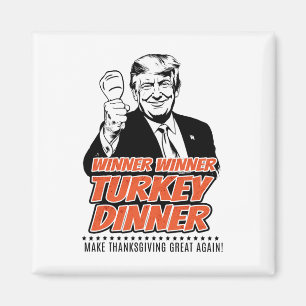 Trump 47. Präsident Erntedank Gewinner Türkei Di Magnet