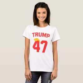 Trump 47 Präsident T-Shirt