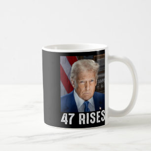 Trump 47 steigt Inaugurationsfoto von Donald Trump Kaffeetasse