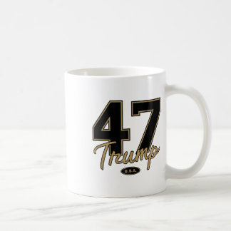 Trump 47 Trump 2024 Republikanischer Konservativer Kaffeetasse