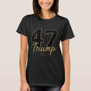 Trump 47 Trump 2024 Republikanischer Konservativer T-Shirt