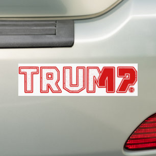 TRUMP 47   TRUMP VANCE 2024 AUTOAUFKLEBER