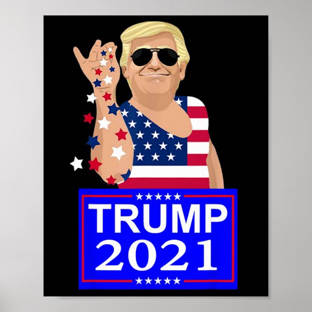 Trump 4 Ever Election  Poster (Vorne)