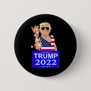 Trump 4 Ever Wahl  Button