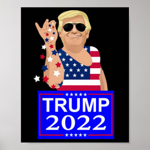 Trump 4 Ever Wahl Poster