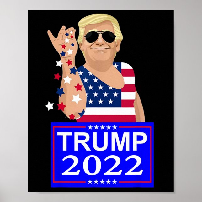 Trump 4 Ever Wahl  Poster (Vorne)