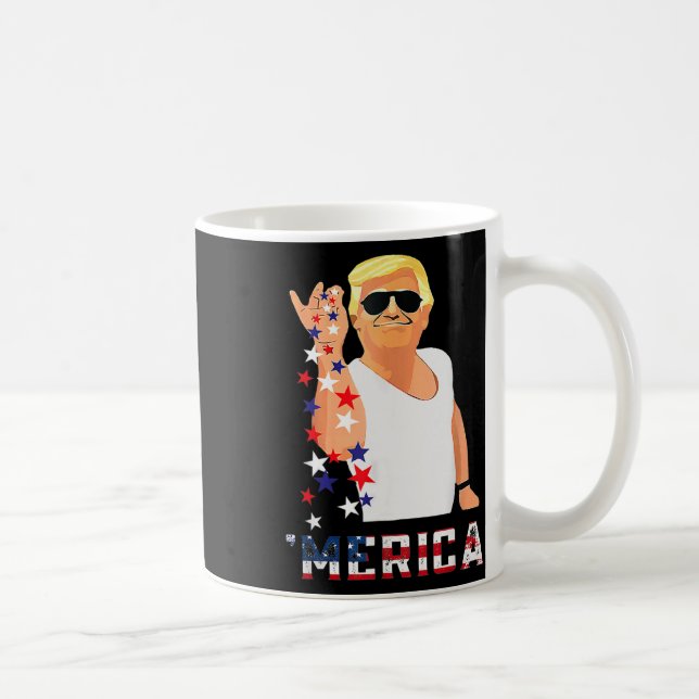Trump 4. Juli  Kaffeetasse (Rechts)