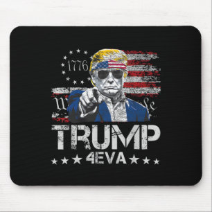 Trump 4eva 4. Juli Forever Liebe Präsident Wir T Mousepad