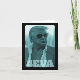 Trump 4eva Forever Präsident Trump 4eva Karte