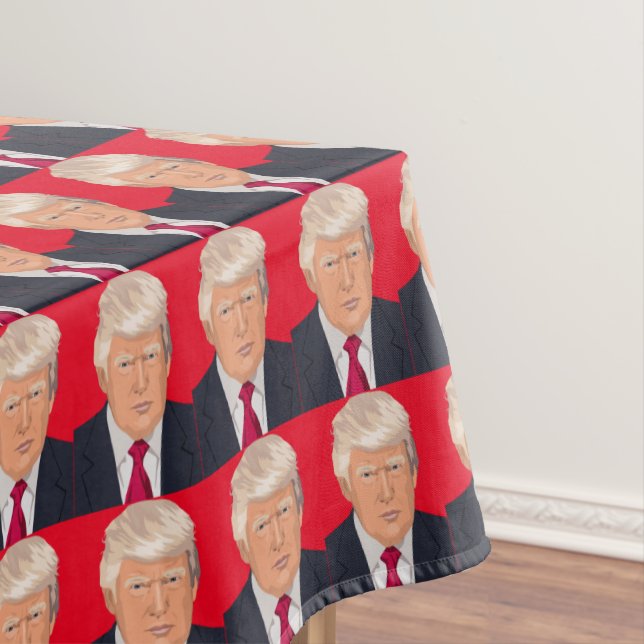 TRUMP 4TH JULI PAPTY Tablecloth Tischdecke (Beispiel)