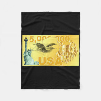 Trump 5 Millionen Dollar reicher Migrant Amerikane Fleecedecke