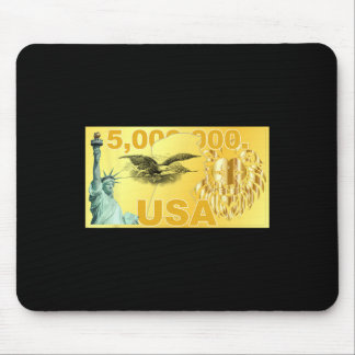 Trump 5 Millionen Dollar reicher Migrant Amerikane Mousepad