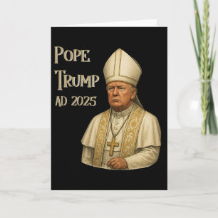 Trump als Papst der Vatikan-Kirche - Papst Trump A Karte