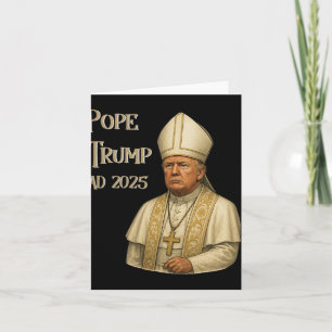 Trump als Vatikaner Kirchenpapst - Papst Trump a.d Karte