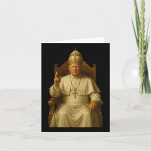 Trump als vatikanischer Kirchenpapst Funny Pope Tr Karte