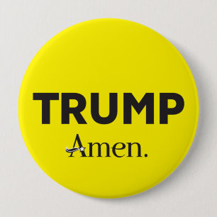 Trump Amen Button