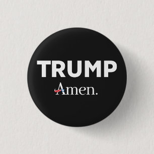 Trump Amen Button