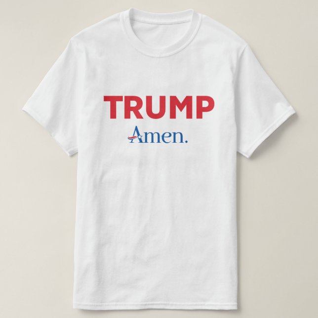Trump Amen T-Shirt (Design vorne)