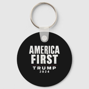 Trump America First Der Präsident gelingt dagegen Schlüsselanhänger