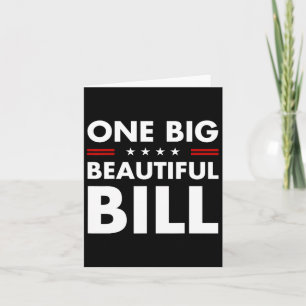 Trump America One Big Beautiful Bill Trump Big Bil Karte