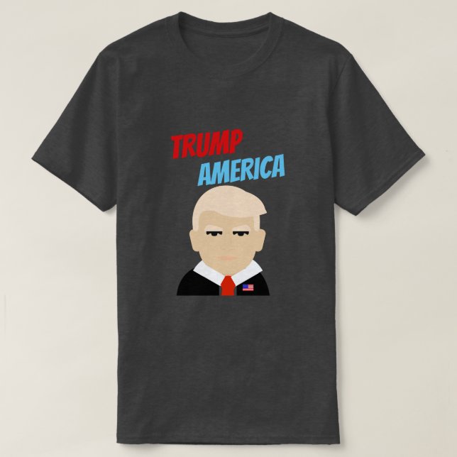 Trump America T-Shirt (Design vorne)